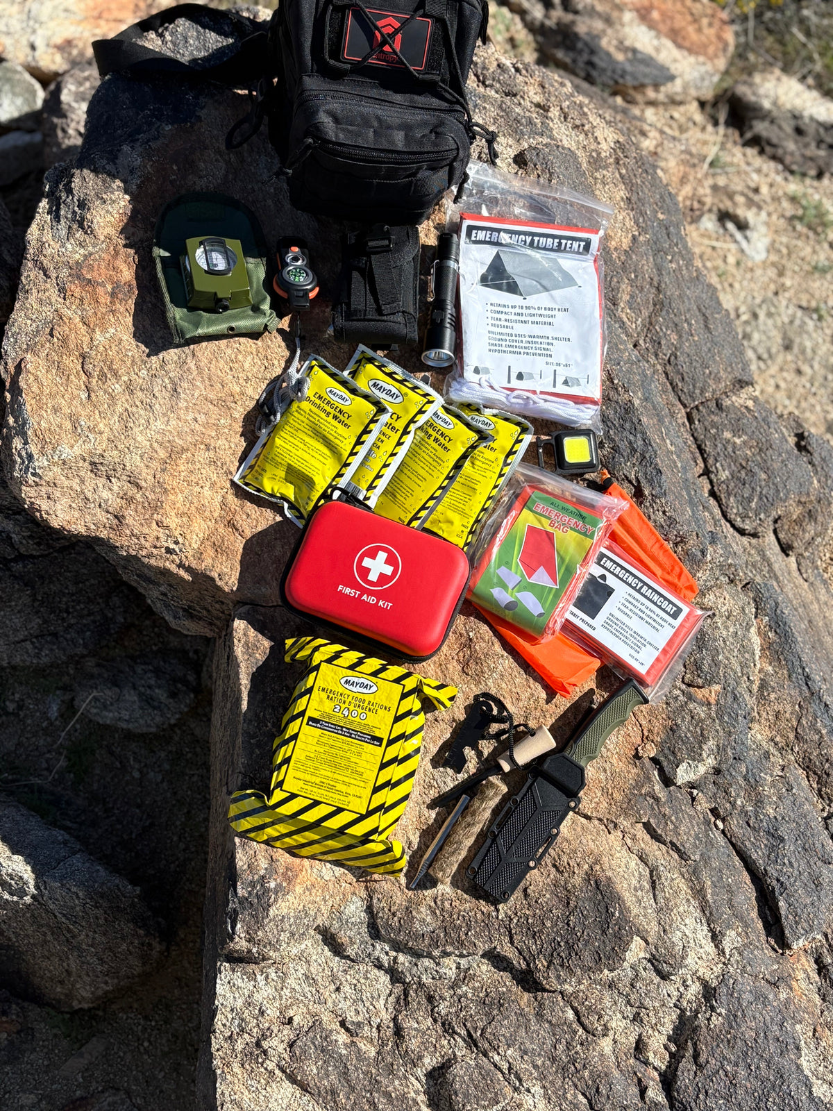 The Safe Trail 'Survive All' Go Bag